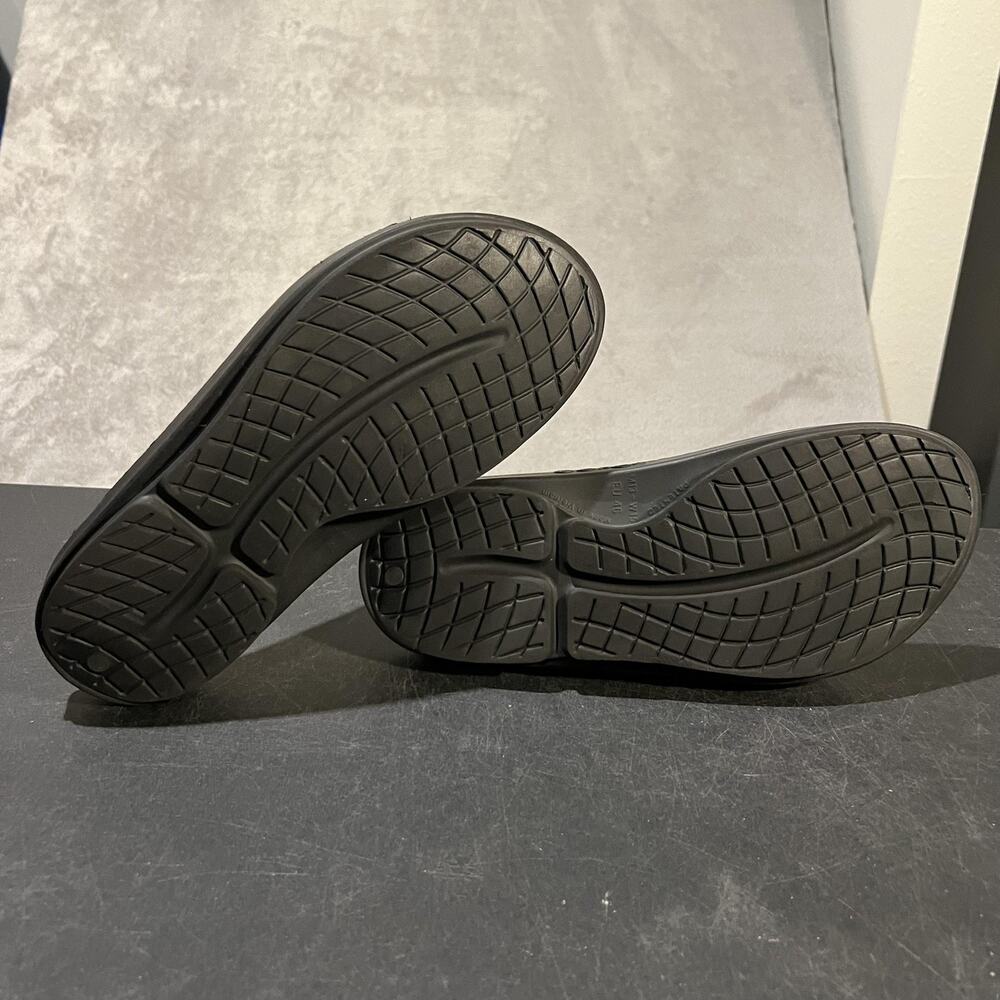 Oofos OOahh Slide Shoes Mens Size 13 Black Recovery Sandals Comfort - Picture 4 of 10